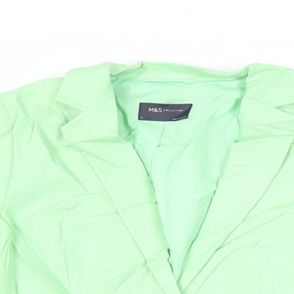 Womens UK Size 8 Marks and Spencer Green Jacket