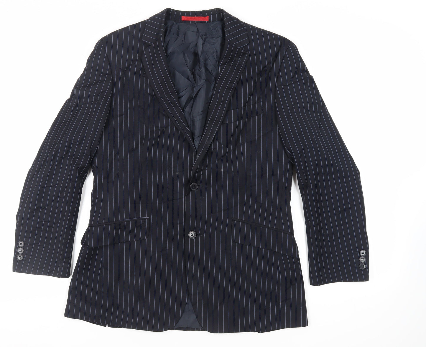 Mens UK Size 38 Burton Regular Black Suit Jacket