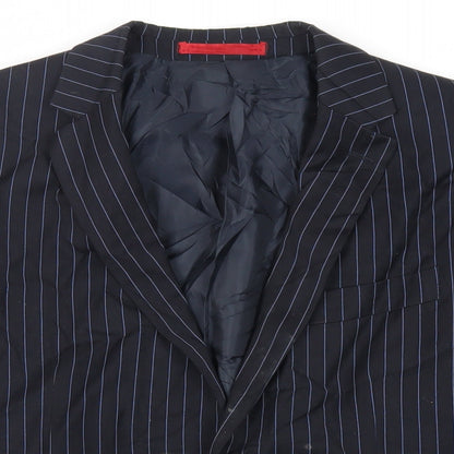 Mens UK Size 38 Burton Regular Black Suit Jacket