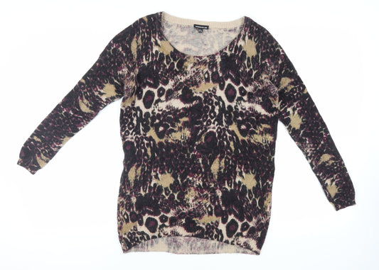 Womens UK Size 8 Warehouse Purple Pullover Jumper