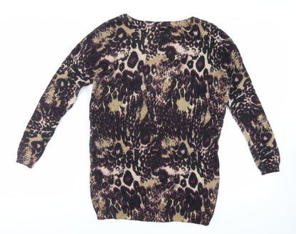 Womens UK Size 8 Warehouse Purple Pullover Jumper