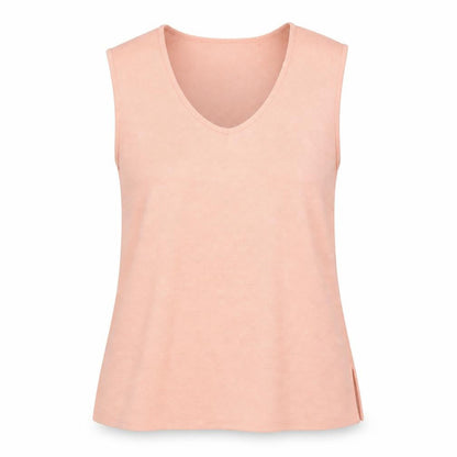 Gerry Weber Womens Pink Polyester Basic Blouse Size 10 Scoop Neck