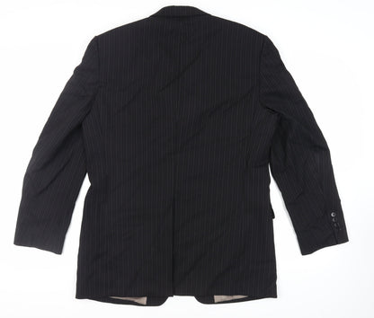 Mens UK Size 42 Marks and Spencer Regular Black Suit Jacket