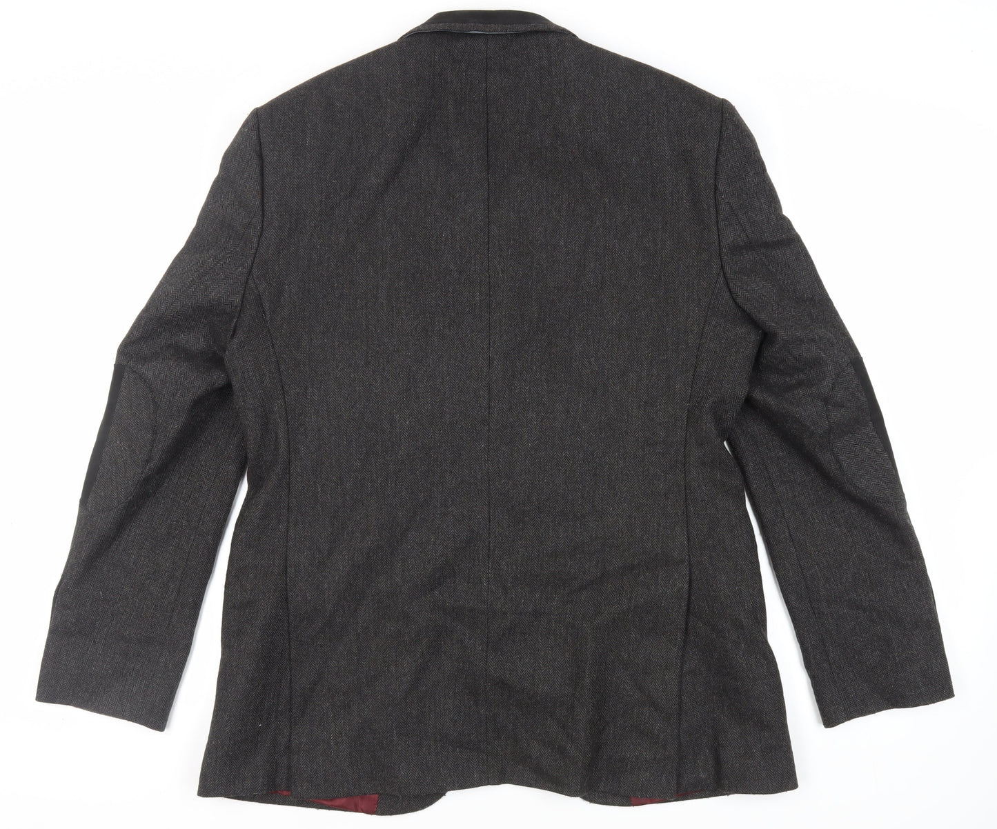 Mens UK Size 44 Steel & Jelly Regular Grey Suit Tuxedo