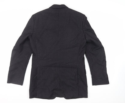 Mens UK Size 38 The Burton Collection Regular Black Suit Jacket