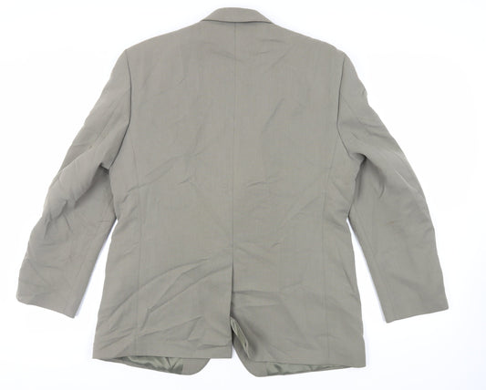 Mens UK Size 42 BHS Regular Beige Suit Jacket