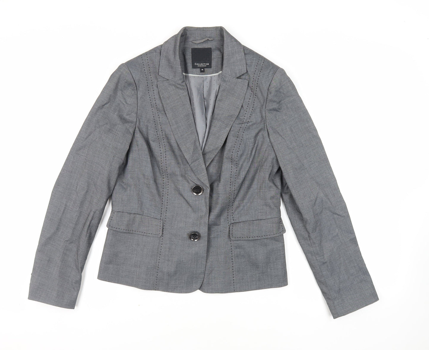 Womens UK Size 14 Debenhams Grey Jacket