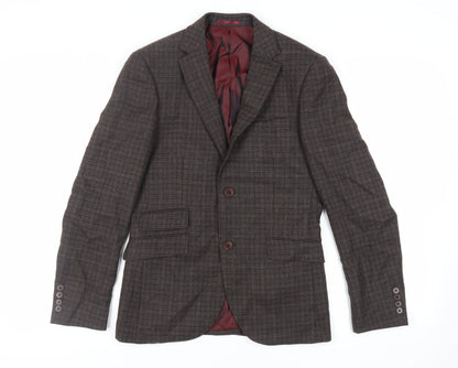 Mens UK Size 38 NEXT Regular Brown Suit Jacket