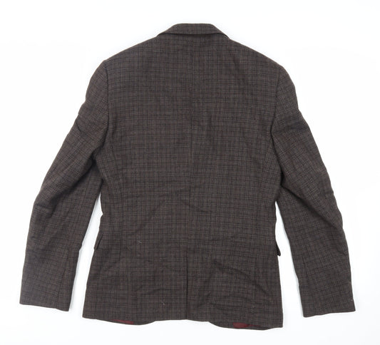 Mens UK Size 38 NEXT Regular Brown Suit Jacket