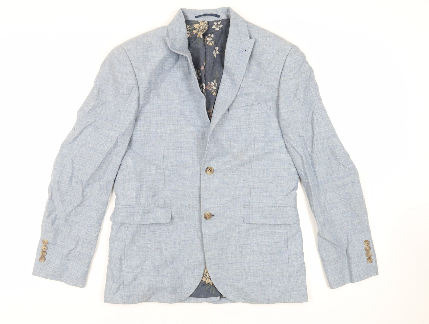 Mens UK Size 38 NEXT Regular Blue Suit Jacket
