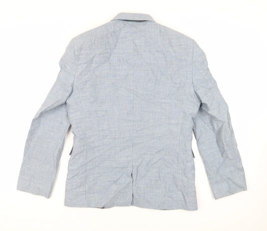 Mens UK Size 38 NEXT Regular Blue Suit Jacket