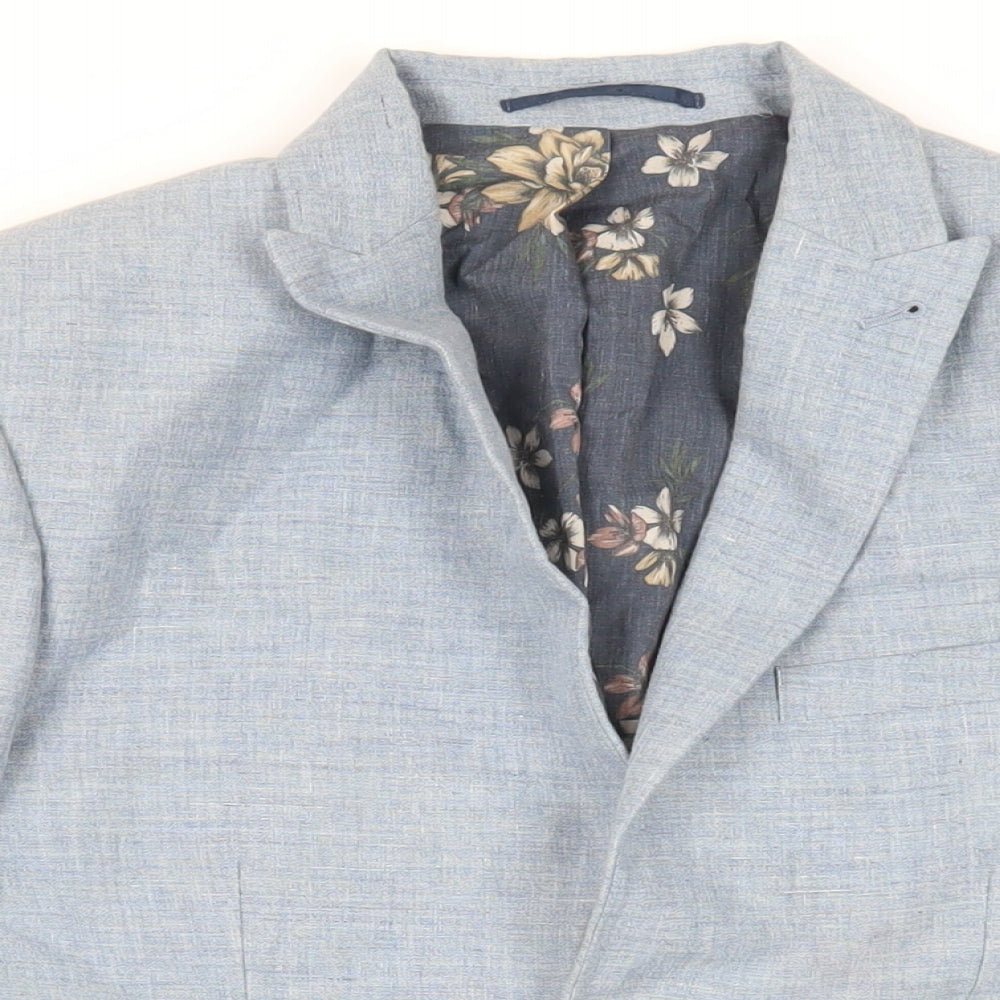 Mens UK Size 38 NEXT Regular Blue Suit Jacket