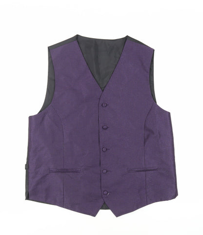 Mens UK Size 42 Marks and Spencer Regular Purple Suit Jacket