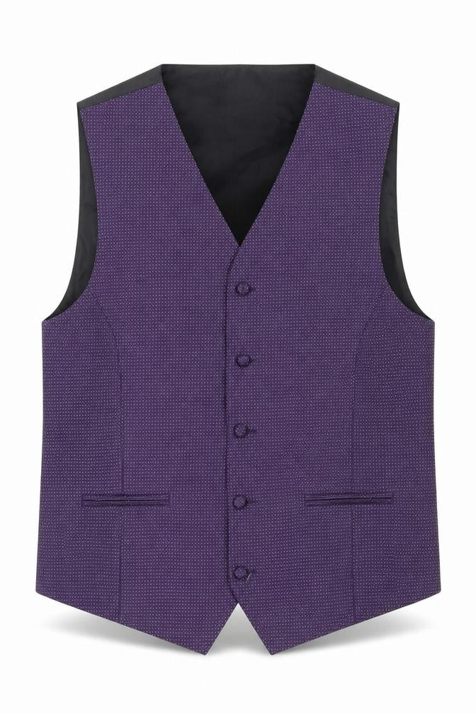 Mens UK Size 42 Marks and Spencer Regular Purple Suit Jacket