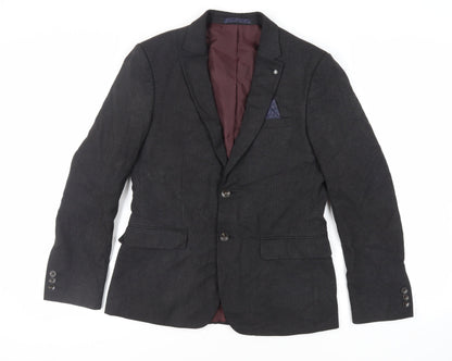 Mens UK Size 38 Marks and Spencer Regular Grey Suit Jacket