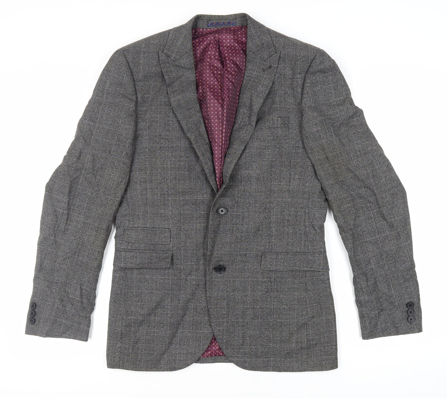 Mens UK Size 38 NEXT Regular Green Suit Jacket