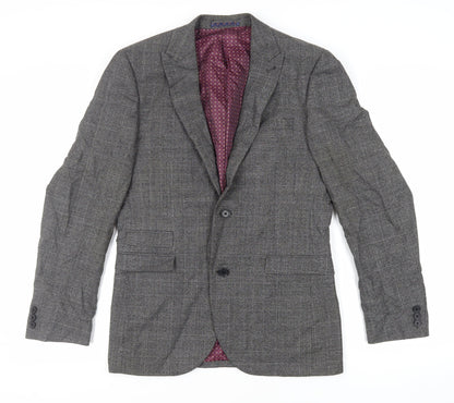 Mens UK Size 38 NEXT Regular Green Suit Jacket