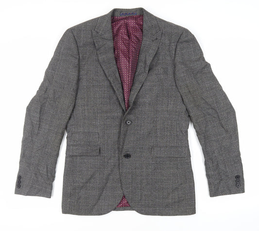 Mens UK Size 38 NEXT Regular Green Suit Jacket