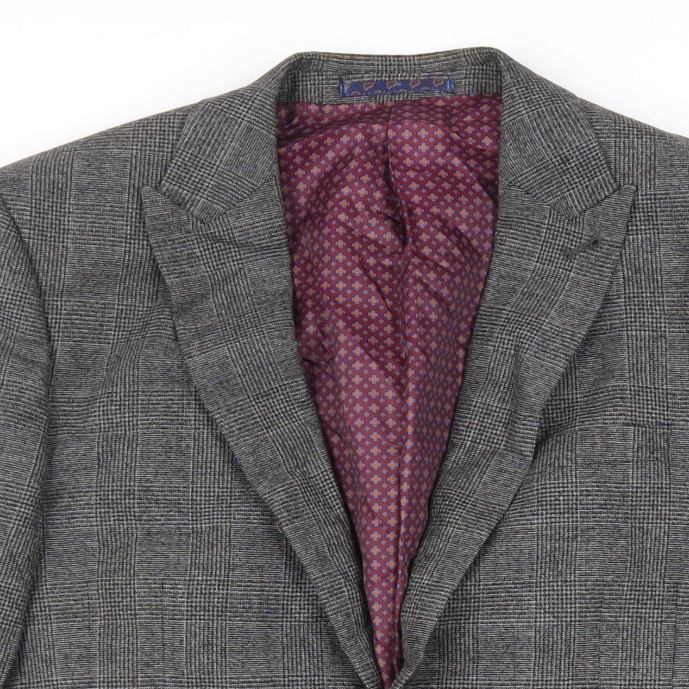 Mens UK Size 38 NEXT Regular Green Suit Jacket