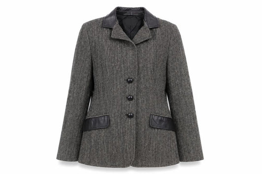 Isabel de Pedro Womens Green Jacket Blazer Size 12 Button