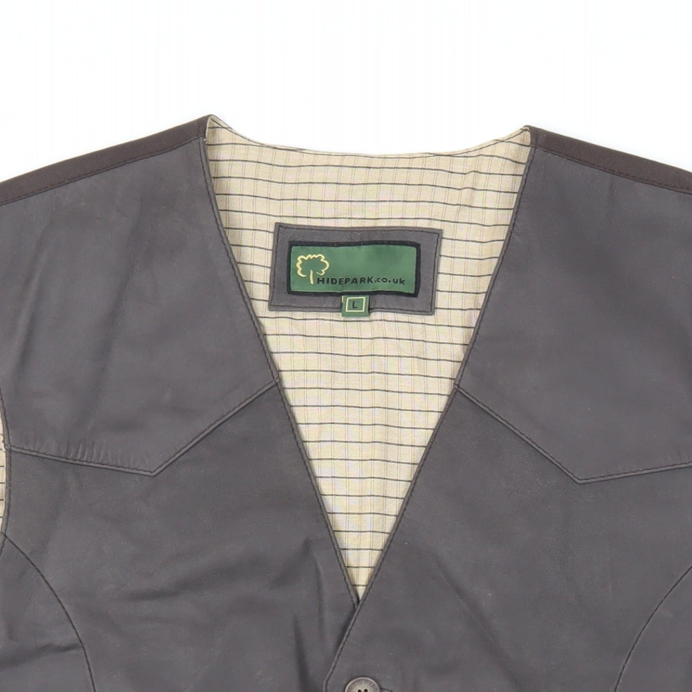 Mens UK Size L Hidepark Brown Jacket
