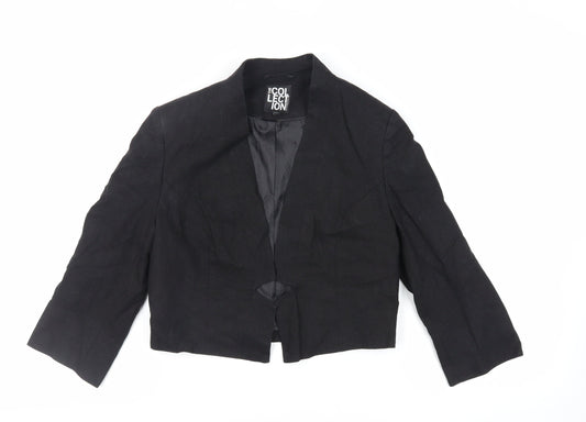 Womens UK Size 14 Debenhams Black Jacket