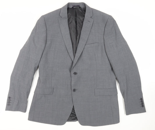 Mens UK Size 44 Marks and Spencer Regular Grey Suit Jacket