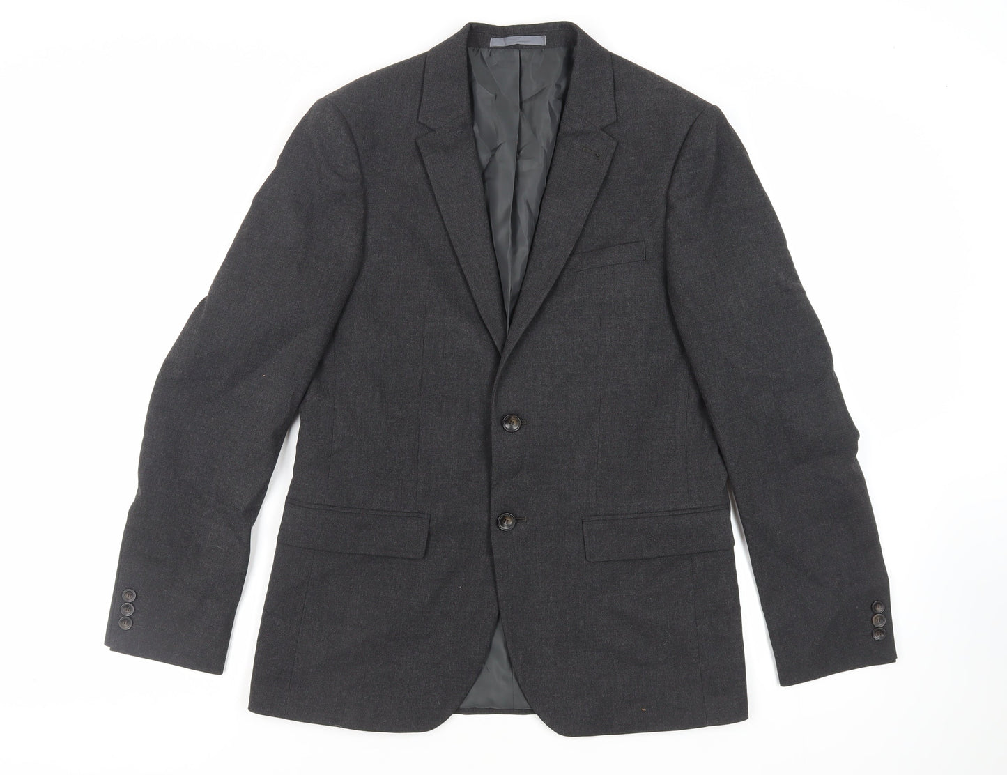 Mens UK Size 38 Marks and Spencer Regular Grey Suit Jacket