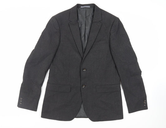 Mens UK Size 38 Marks and Spencer Regular Grey Suit Jacket