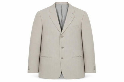 Mens UK Size 42 Greenwoods Regular Beige Suit Jacket