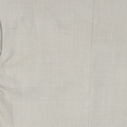 Mens UK Size 42 Greenwoods Regular Beige Suit Jacket