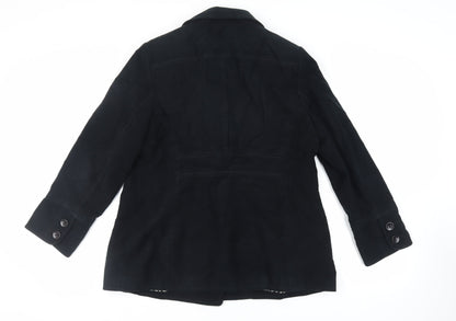 Womens UK Size 18 Per Una Black Jacket