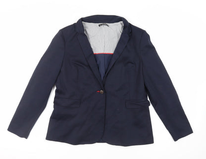 Womens UK Size 18 Dunnes Stores Blue Jacket