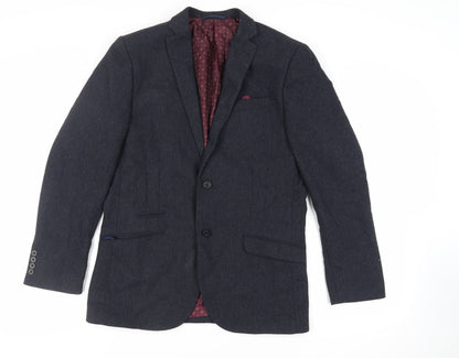 Mens UK Size 40 NEXT Regular Grey Suit Jacket
