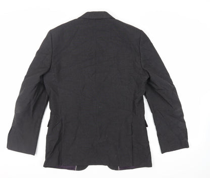 Mens UK Size 40 Fellini Regular Grey Suit Jacket
