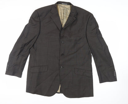 Mens UK Size 44 NEXT Regular Brown Suit Jacket