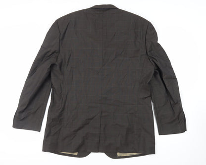 Mens UK Size 44 NEXT Regular Brown Suit Jacket