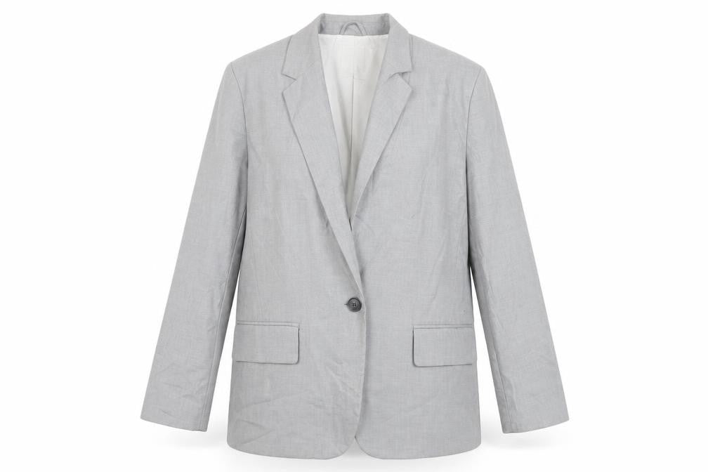 Womens UK Size L H&M Grey Jacket