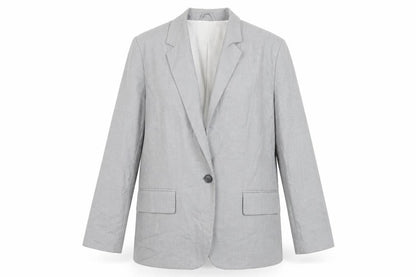 Womens UK Size L H&M Grey Jacket