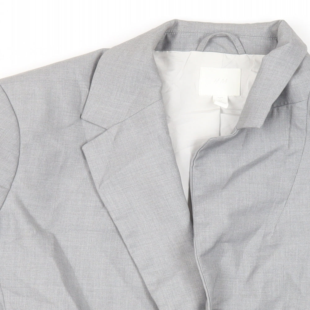 Womens UK Size L H&M Grey Jacket