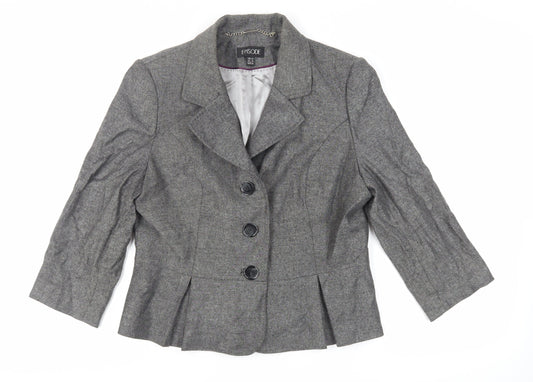 Womens UK Size 16 Episode Grey Jacket