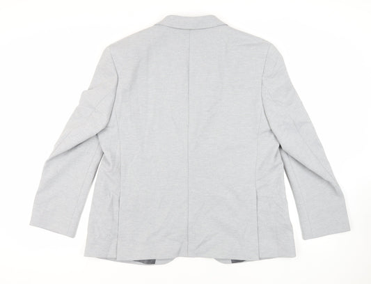 Mens UK Size 46 Marks and Spencer Regular Grey Suit Jacket
