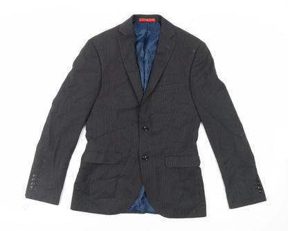 Mens UK Size 36 Lambretta Regular Grey Suit Jacket
