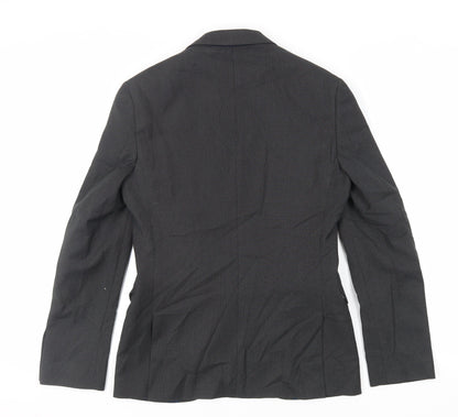 Mens UK Size 36 Lambretta Regular Grey Suit Jacket