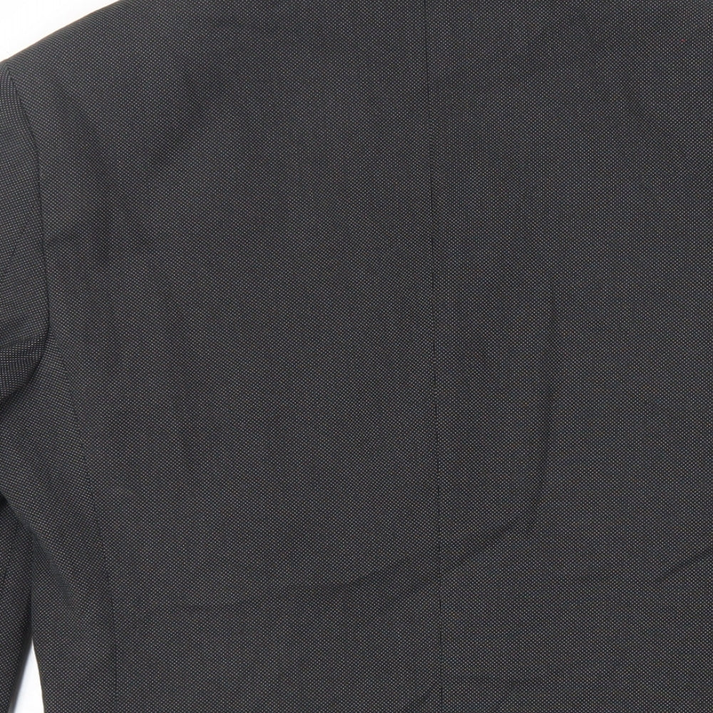 Mens UK Size 36 Lambretta Regular Grey Suit Jacket
