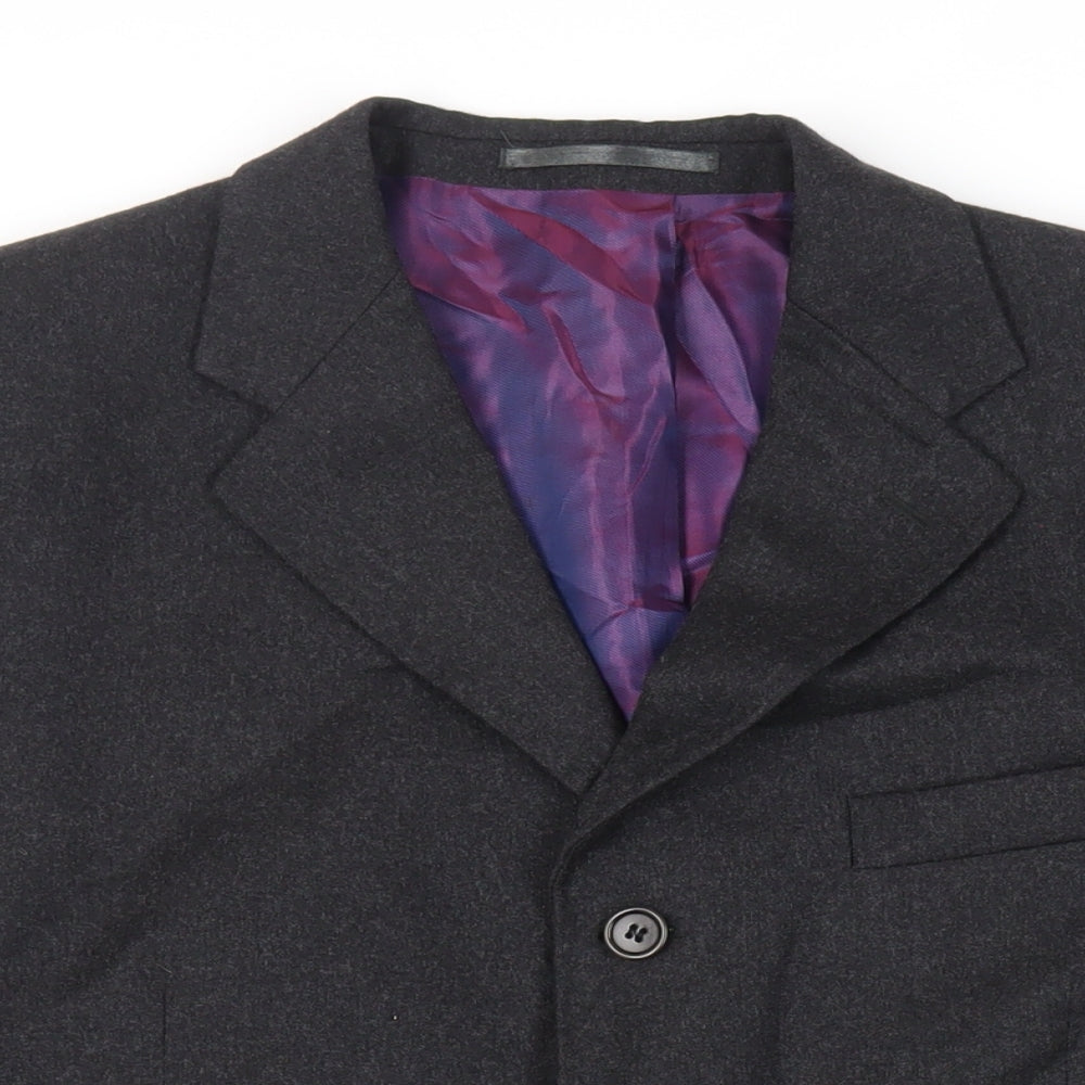 Mens UK Size 40 Linea Regular Grey Suit Jacket