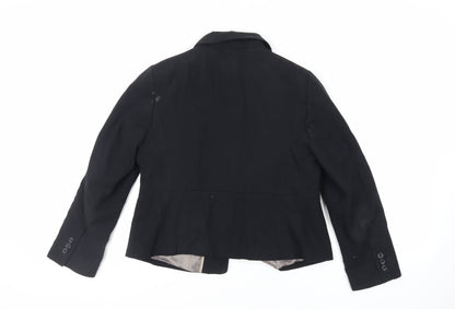 Womens UK Size 14 Marks and Spencer Black Jacket