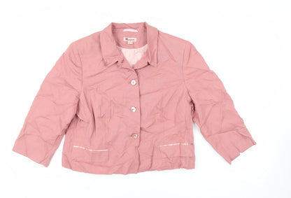 Womens UK Size 18 Monsoon Pink Jacket