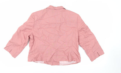 Womens UK Size 18 Monsoon Pink Jacket