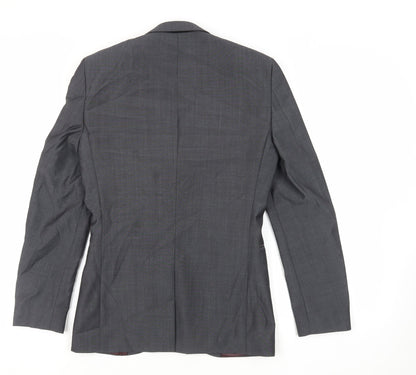 Mens UK Size 34 NEXT Regular Grey Suit Jacket